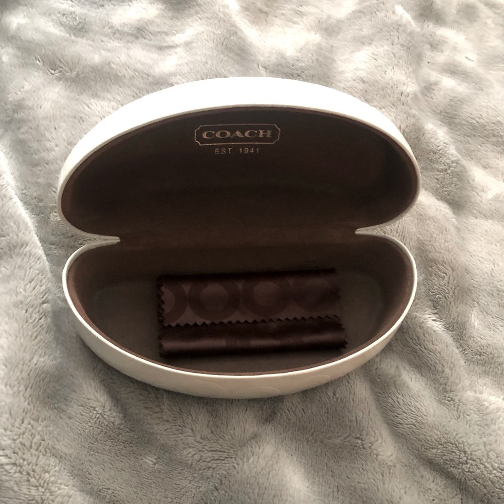 Coach large Sunglasses Case